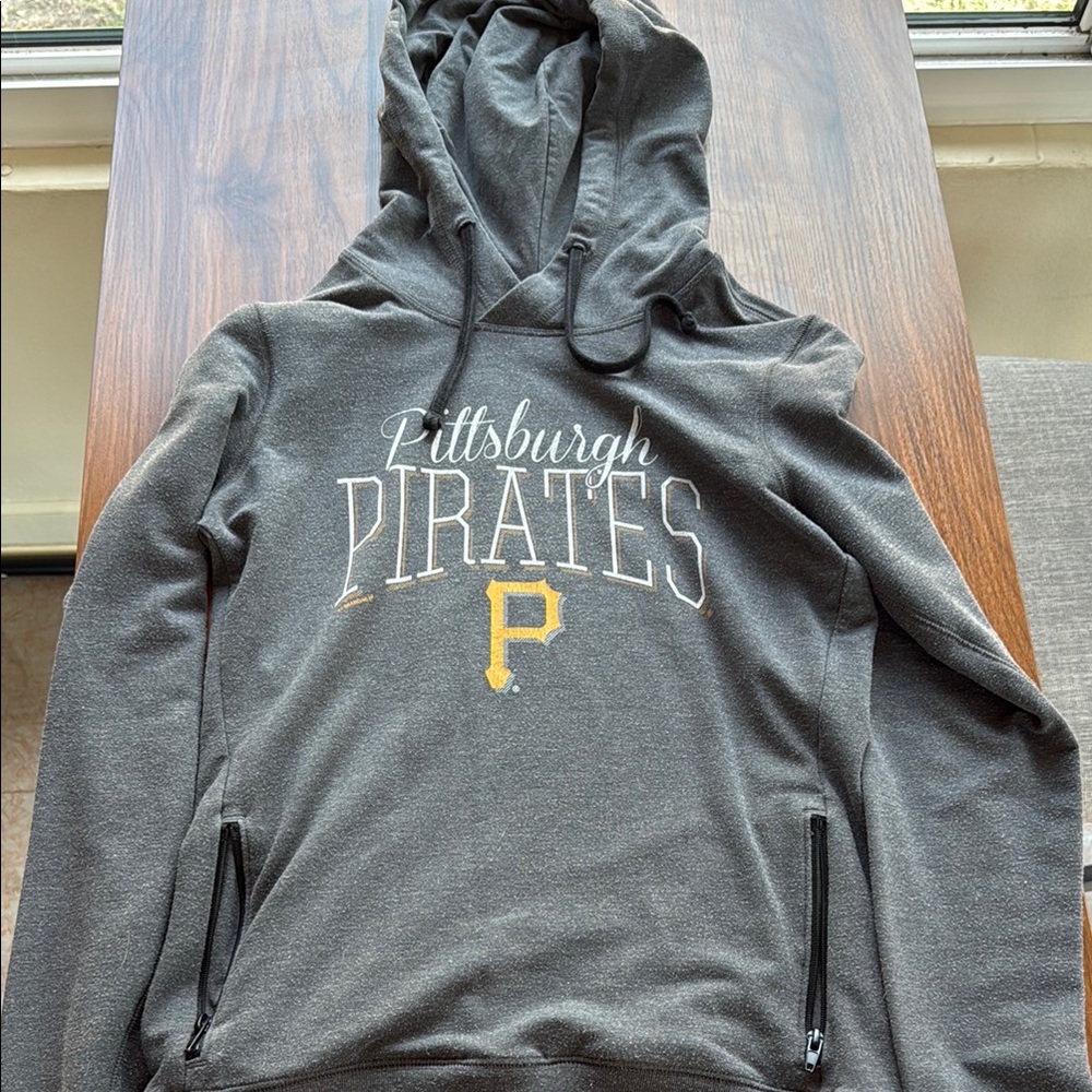 Pittsburgh Pirates Gray Hoodie